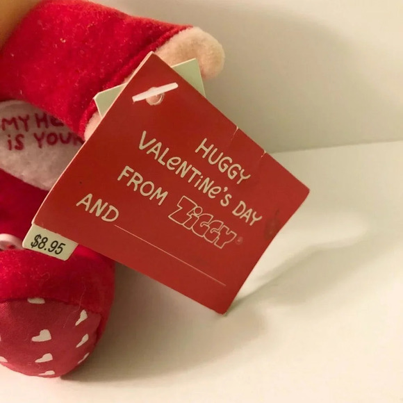 Vintage 1990 American Greetings Ziggy Valentines Day Plush Soft Doll - Picture 2 of 15